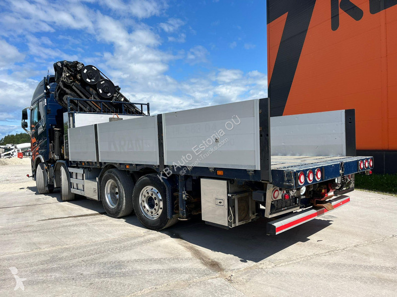 Lastbil Volvo 650 8x2*6 HMF 6020K-RC + JIB /...