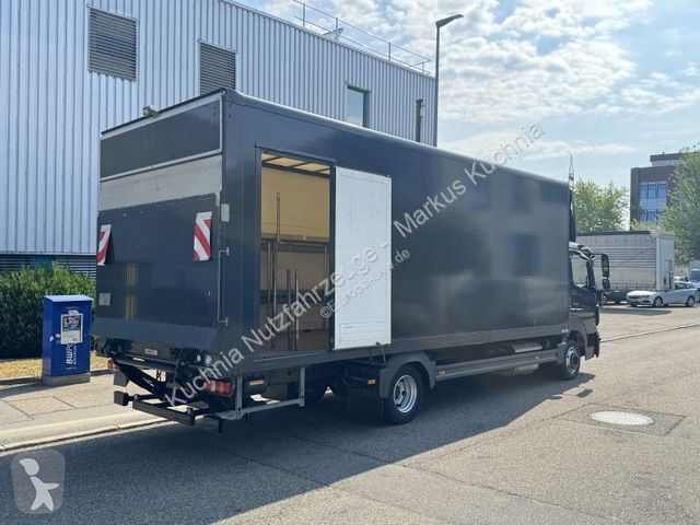 Kamion Mercedes 818L Koffer 7,3m LBW Klima...