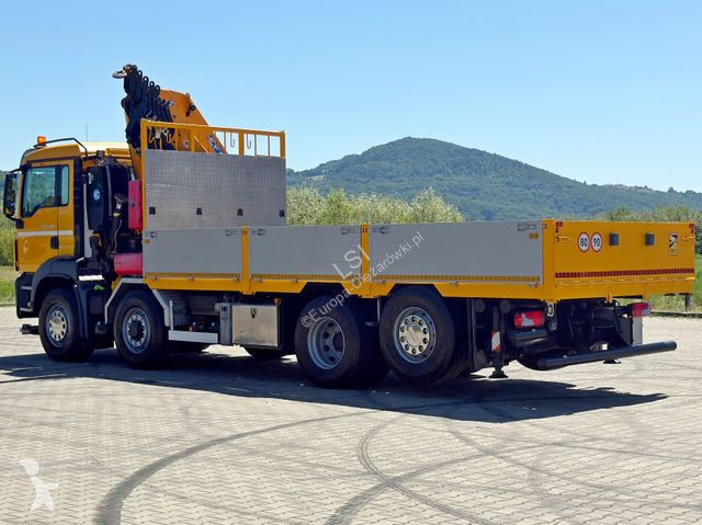 Kamion MAN 35.480 * EFFER 395/6S + FUNK / 8x4