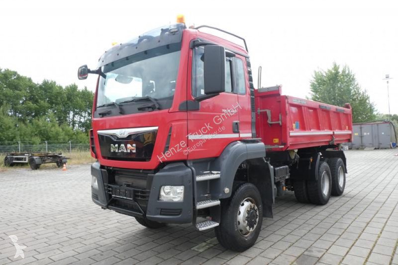 Lastbil MAN TG-S 26.440 6x6 3-Achs Allradkipper...