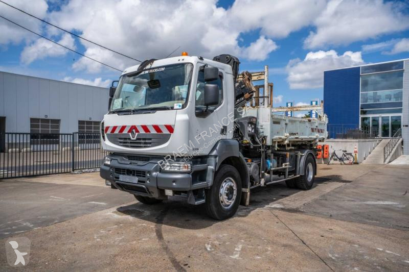 Lastbil Renault KERAX 370 DXI + I BENNE+HIAB...