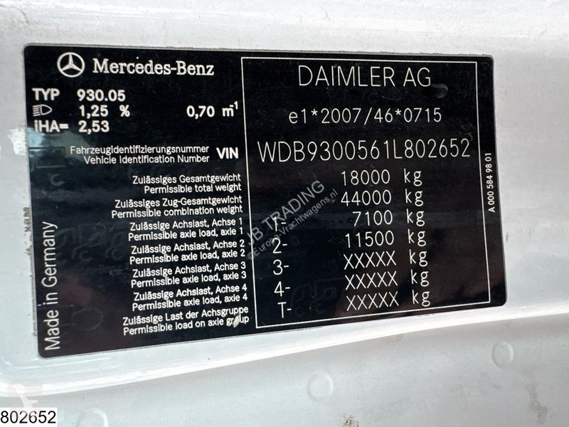 Camion Mercedes 1841 EURO 6, Lohr, Multilohr,...