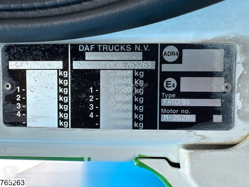 Kamion DAF 460 6x4, Manual, Leaf suspension,...