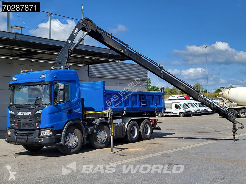 Camion Scania 500 8X4 Hiab X-HIDUO 228 E-3...