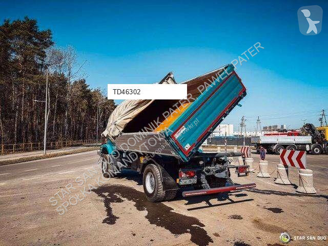 Camion Mercedes 1833 4x4 Kipper Camper Chassis