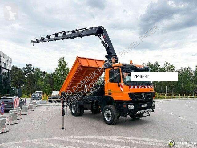 Camion Mercedes 1841 AK 4x4 Hiab 288E-7 Crane...