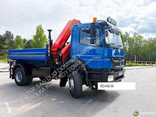 Camion Mercedes AXOR 1833 4x4 Palfinger PK...