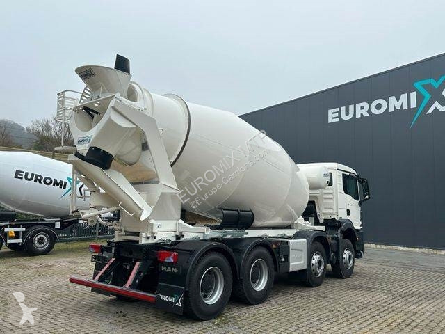 Lastbil MAN TGS 8x4 WECHSELSYSTEM KIPPER+MISCHER