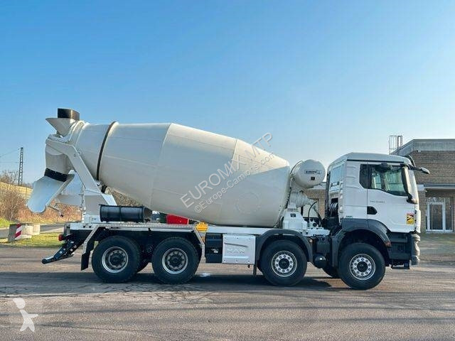 Lastbil MAN TGS 37.480 8x4 EuromixMTP EM 10 L