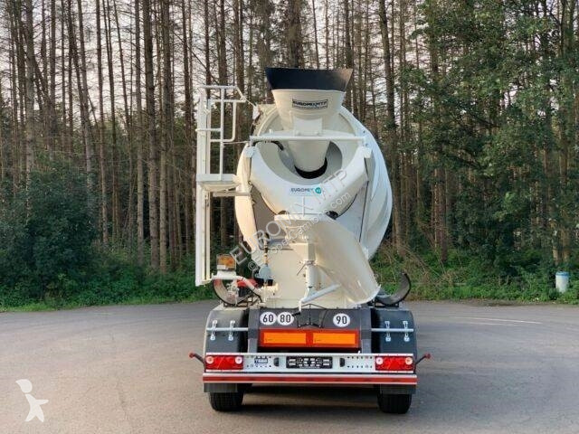 Lastbil Euromix 12m³ Betonmischer-Auflieger