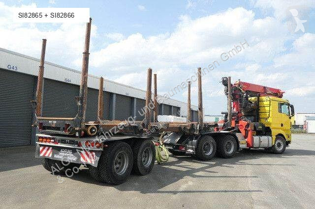 Lastbil MAN 26.540 TGX 6x4, Kombizug, Huttner...