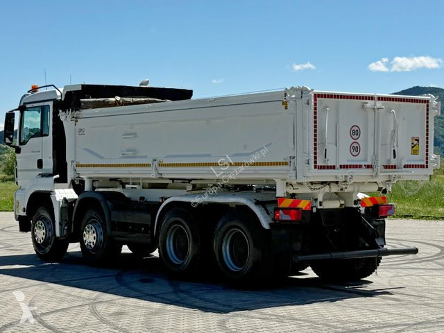 Camion MAN 35.400 KIPPER 6,00 m + BORDMATIC * 8x4