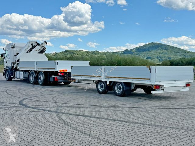 Camion remorque Scania R440 * HIAB 422 E-6 HIRO...