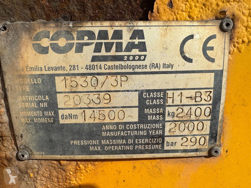 Vrachtwagen Scania P-310 4X2 EURO 2 COPMA 1530...