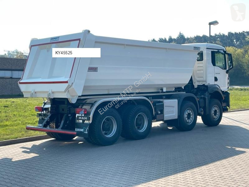 Lastbil MAN TGS 35.470 BB 8X4 Mulden Kipper 10X...