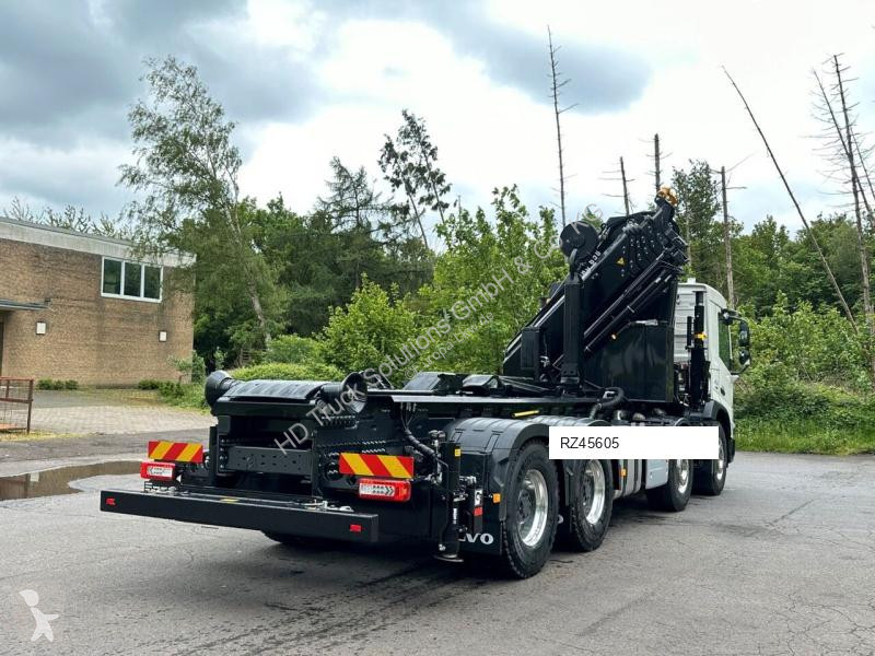 Camion Volvo FMX 500 8x4 Abrollkipper + Kran...