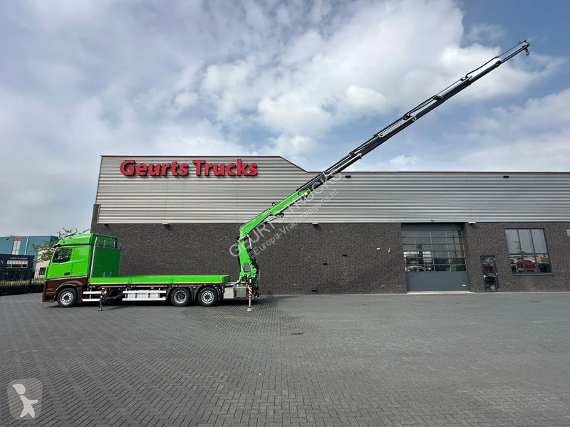 Camion Mercedes 2545 6X2 OPENLAADBAK MET FASSI...