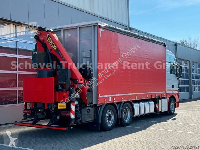 Lastbil MAN TGX 26.510 6x2 Pritsche/Plane...