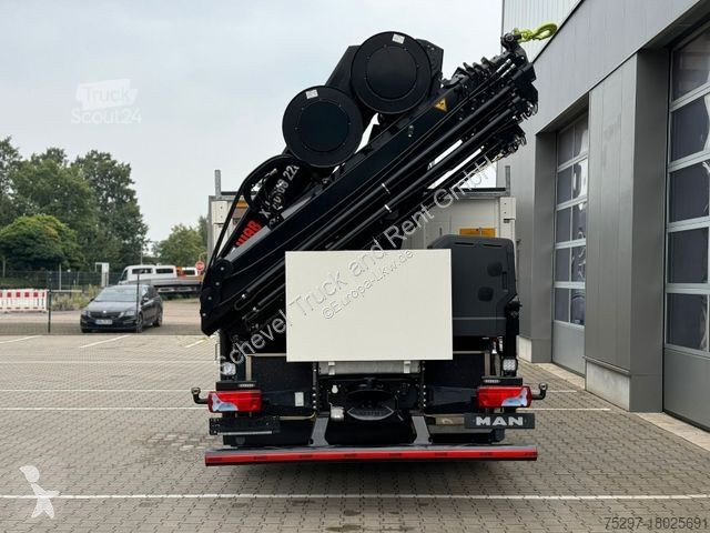 Lastbil MAN TGS 6x2-4 Pritsche HIAB 228-6 Funk ACC