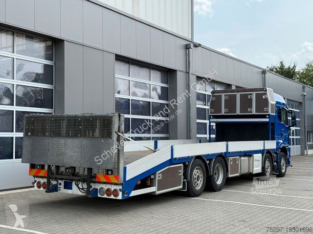 Camión MAN TGS 35.510 8x2 Maschinentransporter...
