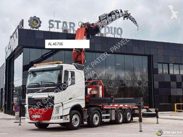 Kamion Volvo FH 550 8x2 HMF 8520 FLY JIB Winch...