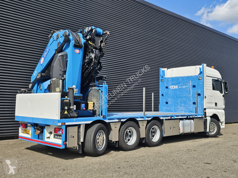 Kamion MAN 35.480 8x4-4 / HMF 85 t/m + JIB / WINCH