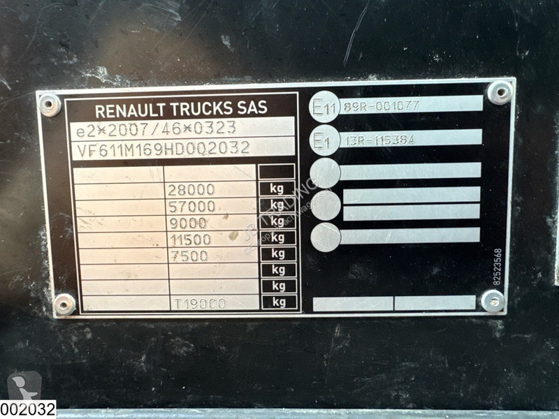 Kamion Renault T 380 13020 Liter, EURO 6,...