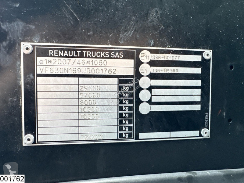 Kamion Renault C 380 6X4, EURO 6, HIAB, Remote,...