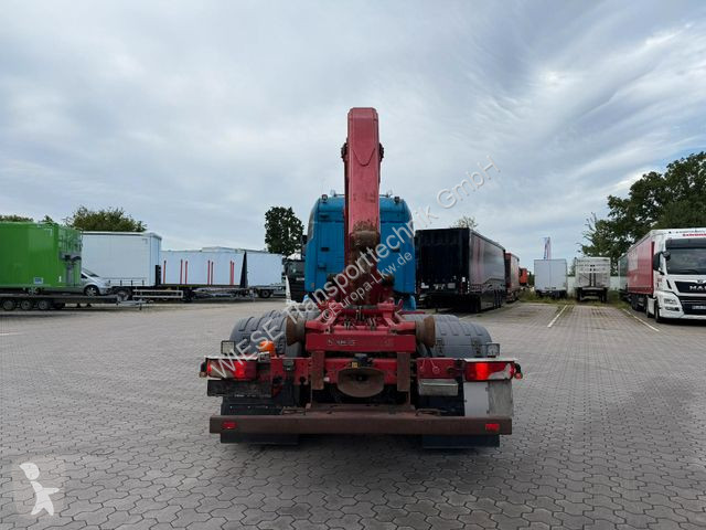 Kamion Scania 440 Abrollkipper/Hakenlift