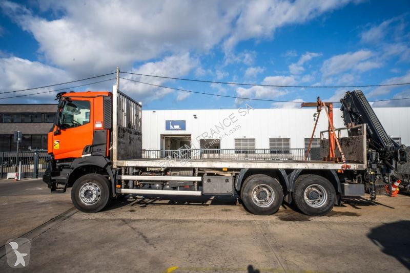 Camion Renault  K 380+HIAB 16T/m ( 4 Ext.)