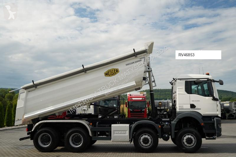Lastbil MAN TGS / 8X6 / WYWROTKA TYLNOZSYPOWA /...
