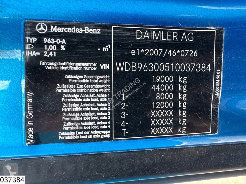 Camion Mercedes 2443 EURO 6, Hydraulic