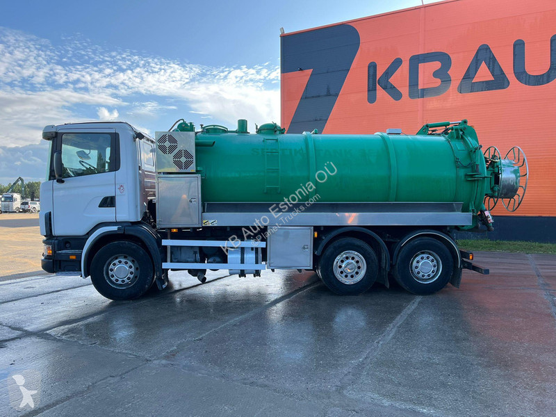 Lastbil Scania R 124 6x2*4 TANK 1500 I + 13000...