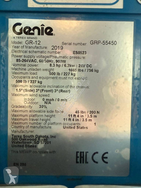 Vrachtwagen Genie