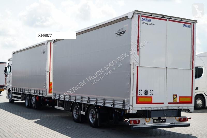 Camion remorque MAN TGX 26.470 / ZESTAW TANDEM...