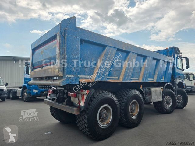 Kamion Mercedes 4145 / 8X8 ALLRAD / Meiller 18...