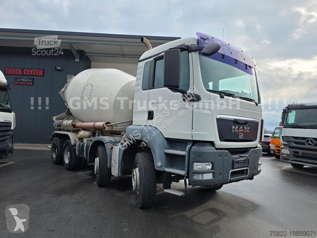 Lastbil MAN TGS 35.440 /8X4 / Wechsel 9qm Mixer...