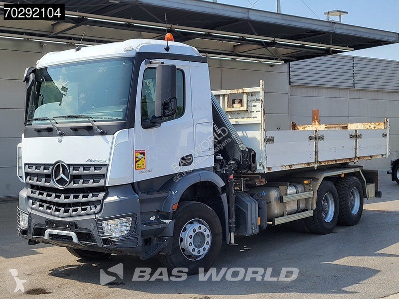 Lastbil Mercedes 2636 6X4 8m3 Forez Bennes...