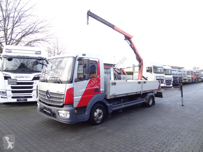 Kamion Mercedes 818 Kran Palfinger 6501