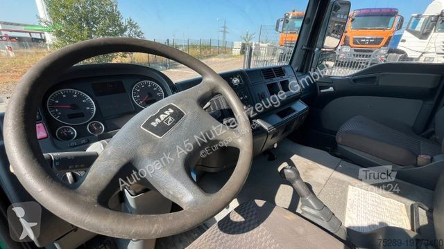 Lastbil MAN TGL 8.180 4x2 Kran Hiab Tempomat