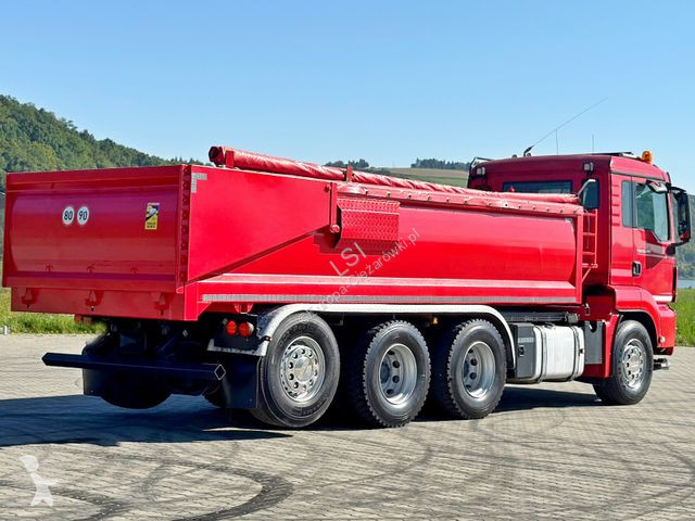 Kamion MAN 35.480 * KIPPER 6,30 m * 8x4