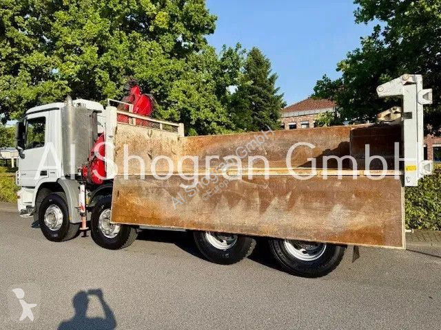 Camion Mercedes 3241 Kipper + Kran HMF 1643 -Z2...