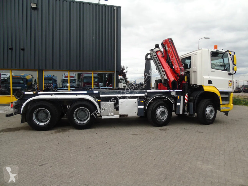 Kamion DAF 480 + 8X4 + FASSI 16T/M + 20T HOOK +...