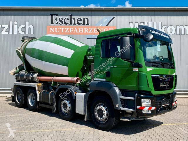 Lastbil MAN 32.360 8x4 BB | 9m³...
