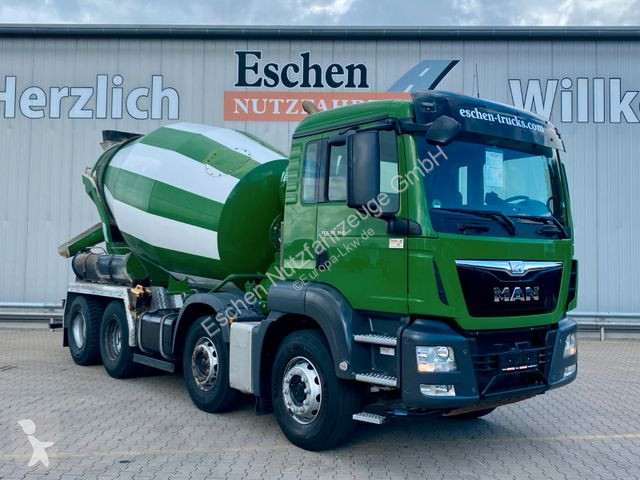 Lastbil MAN 32.360 8x4 BB | 9m³ Stetter*Navi*HU...