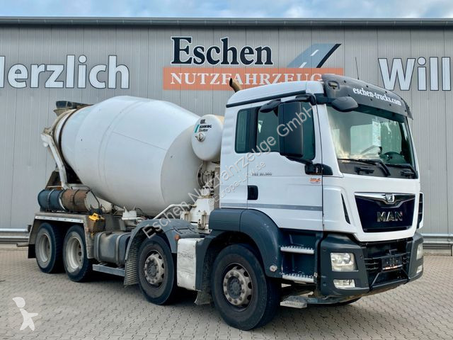 Lastbil MAN 32.360 8x4 BB | 9m³ Stetter AM...