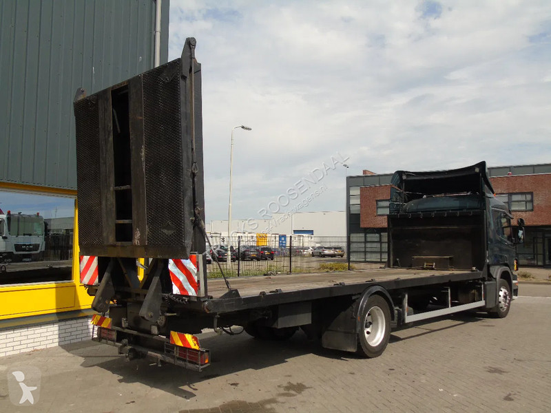 Kamion Scania 270 + manual + hydrolic ramps +...