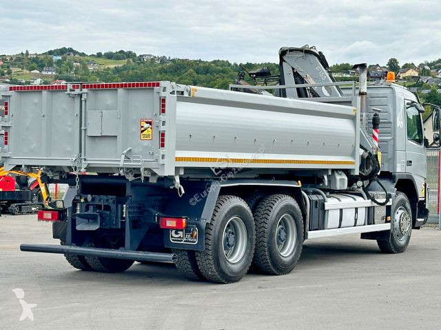 Camion Volvo FMX 420 Kipper 5,10m *FASSI...