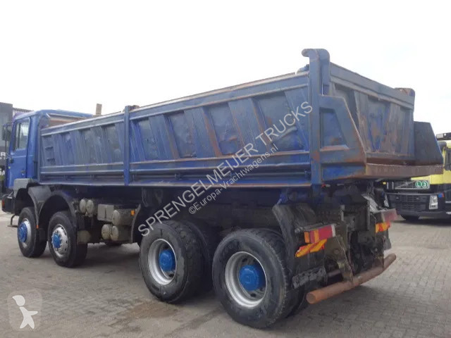 Camión MAN 8x8 meiller kipper manual diesel pomp