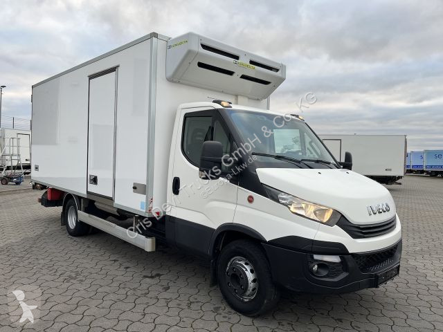 Camião Iveco 70C18 Tiefkühlkoffer mit Ladebordwand